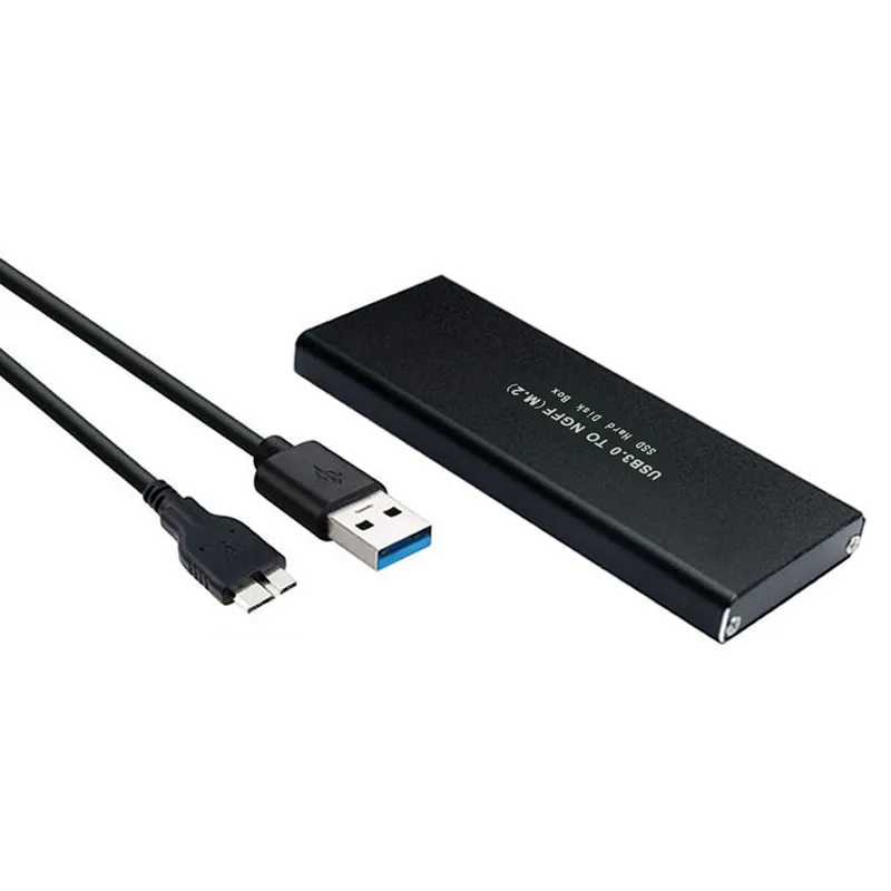 SCATOLA ESTERNA SSD USB tipo C M.2 NVME PCIE NGFF SATA M/B chiave disco