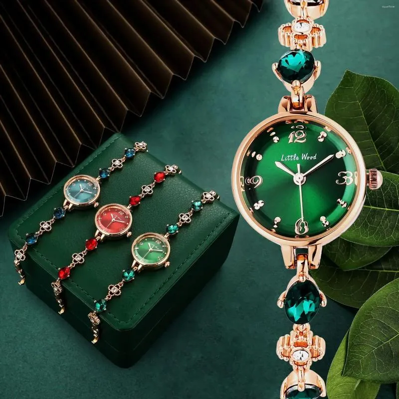 Relógios de pulso de luxo relógios femininos pequeno dial quartzo simples feminino pulseira senhoras relógio relógio presente reloj para mujer