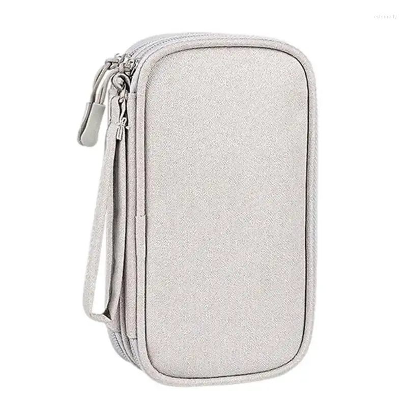 Storage Bags Cable Organizer Bag Universal Multi Function Travelling Cables Durable Waterproof Electrionc Accessories Travel Pouch