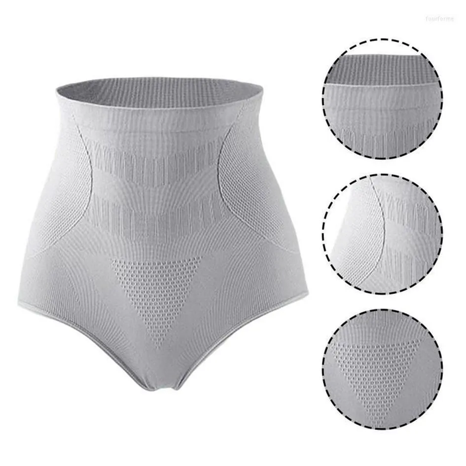 Culottes pour femmes, sous-vêtements modelants en graphène nid d'abeille, slip de serrage Vaginal et de mise en forme du corps, contrôle du ventre 310c