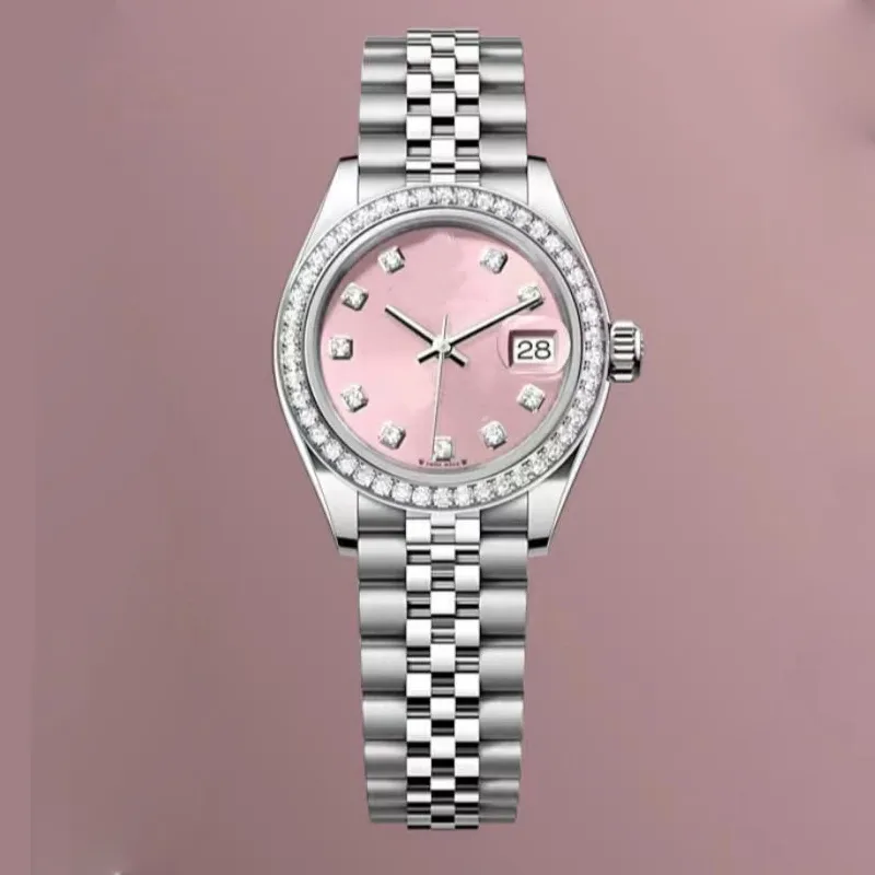 Designer de relógios de alta qualidade Automático Mecânico Luminoso À Prova D 'Água Senhora Relógios de Pulso Relógios de Moda Presente Montre Luxe Moda Mens 31mm Relógios de Pulso Relojes