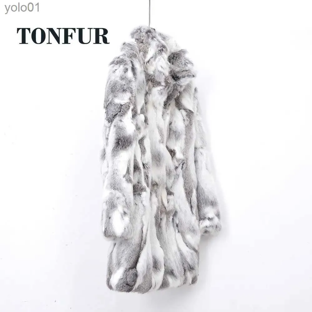 Women's Fur Faux Fur New Arrival Standard Collar Vintage Customize Real Whole Rabbit Fur Coat For Women Fe M-5XL Mandarin Collar Jacket WSR257L231016