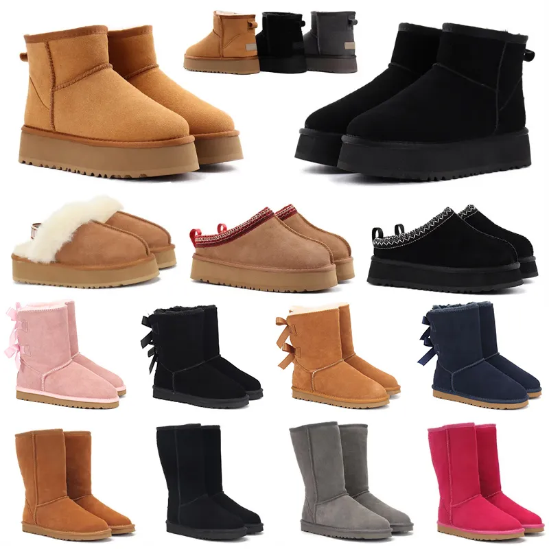 Ugg pantoufle ugglie uggz botas ugglis Designer Lies Tasman Tazz Slippers Australian Boots uggss Australia Bottes【code ：L】 Ug Ultra Mini Fluffy Slipper Australia Platform Slippers