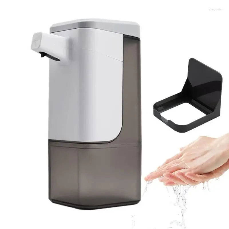 Liquid Soap Dispenser Automatic Creative Wall Mount Touchless LED Hand Self Adhesive 600ml Large Capacity Spray Washing