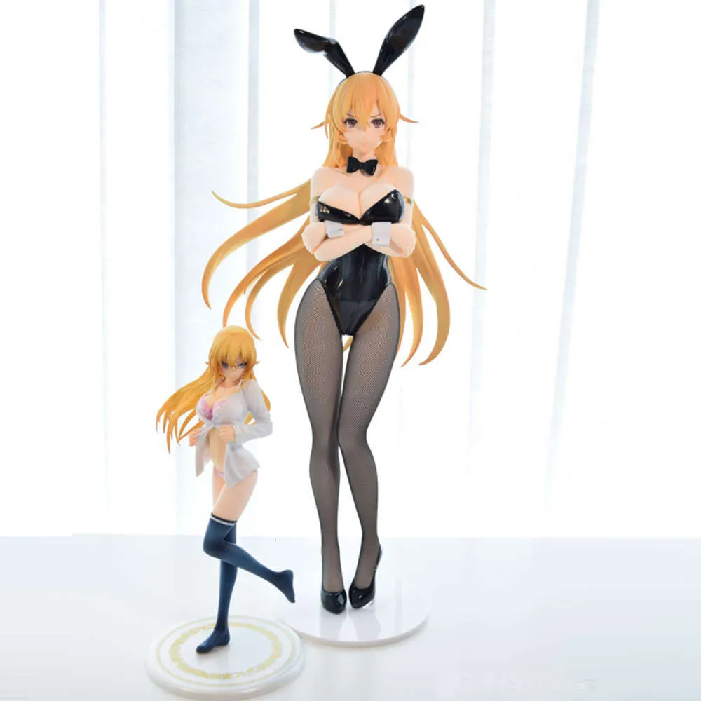 Finger Toys 46cm Freeing B-style Food Wars Shokugeki No Soma Erina Nakiri Bunny Girl Sexy Figure Erina Nakiri Sexy Anime Action Figure Toys