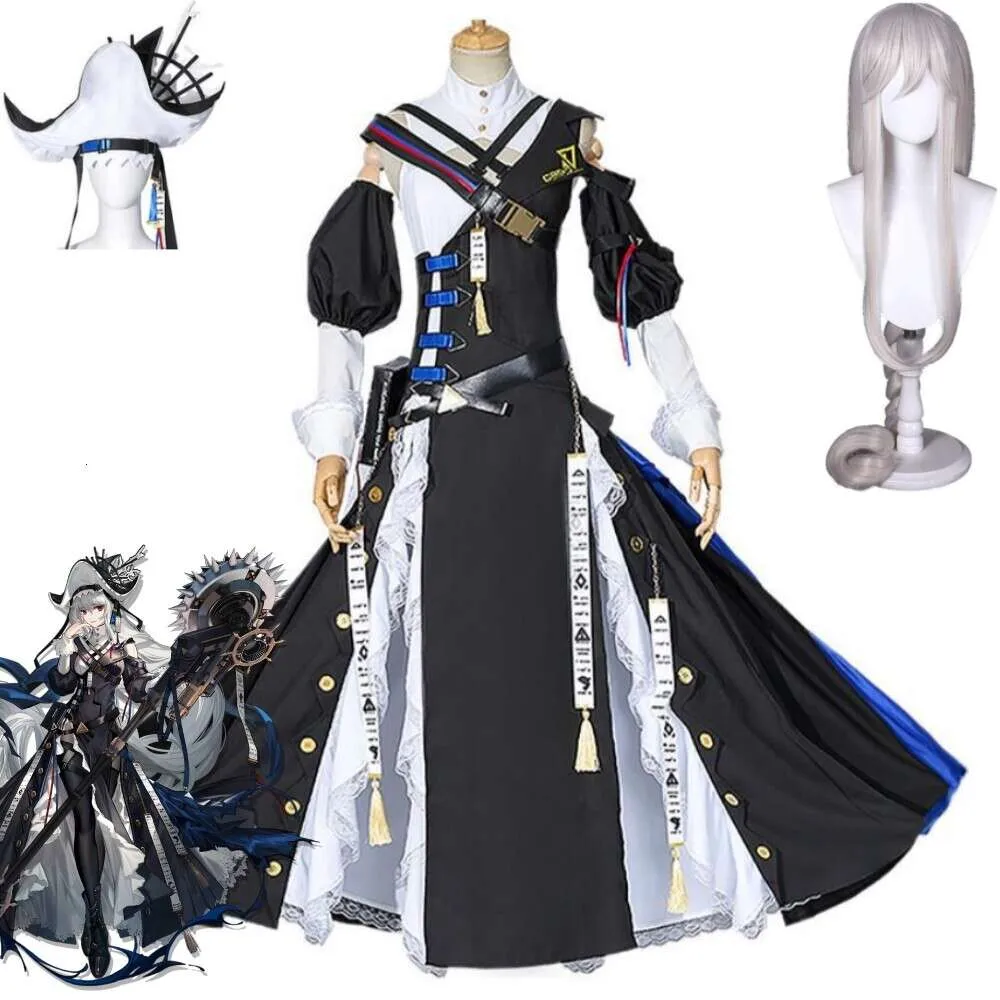 ₩91,491에서 코스프레 게임 Arknights Specter Unchained Cosplay 의상 가발 모자 애니메이션 심연