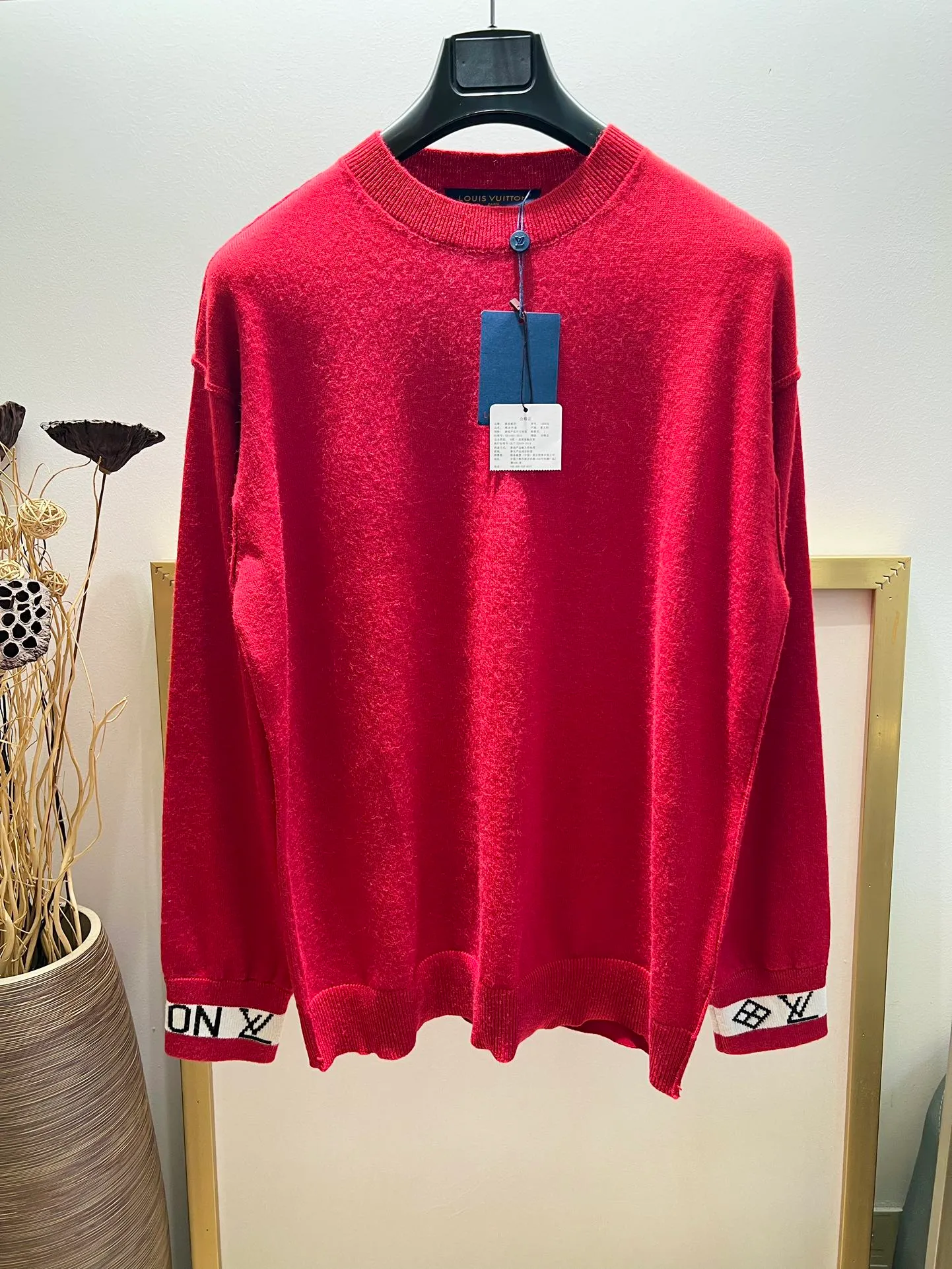 Зима 2023, новая коллекция мужских роскошных дизайнерских красивых свитеров - топы из высококачественного материала, мужской свитер американского размера