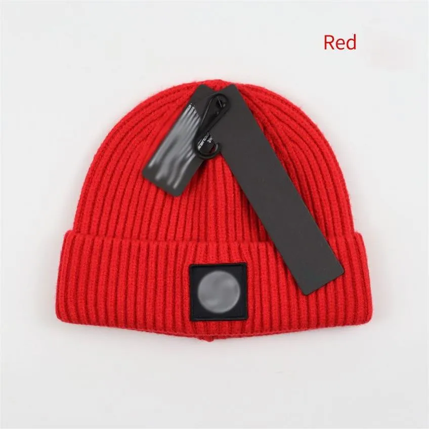 Beanie Skull Caps Europeo y americano estilo italiano moda sombrero de punto pareja invierno deportes al aire libre gorro de tejer cálido Gorros spor237O