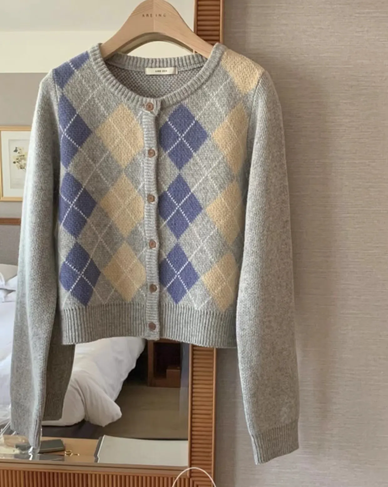 Fall plaid cardigan hot sale