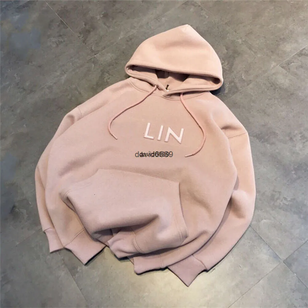 Heißer Verkauf Damen Hoodie Herbst und Winter Neue hochwertige Designer Männer Hoodie Sweatshirt Paar einfache Stahl gedruckt Buchstaben lässig lose