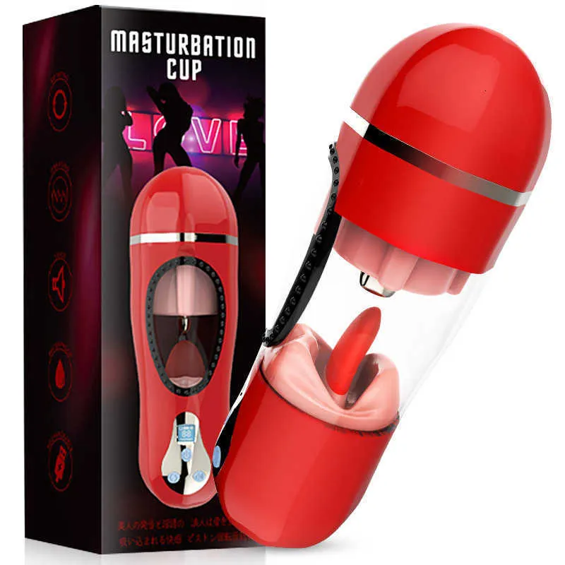 Masseur sexuel Jiuai langue de prononciation électrique masturbation pour hommes tasse d'avion interactive automatique poupée non gonflable produits pour adultes