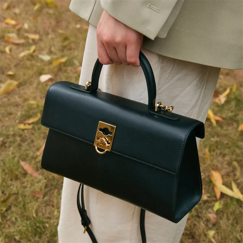 Cafunes дизайнерская сумка позиция женская сумка через плечо из натуральной кожи ручной винтажный сакош классическая роскошная деловая сумка на плечо большой вместимости xb072