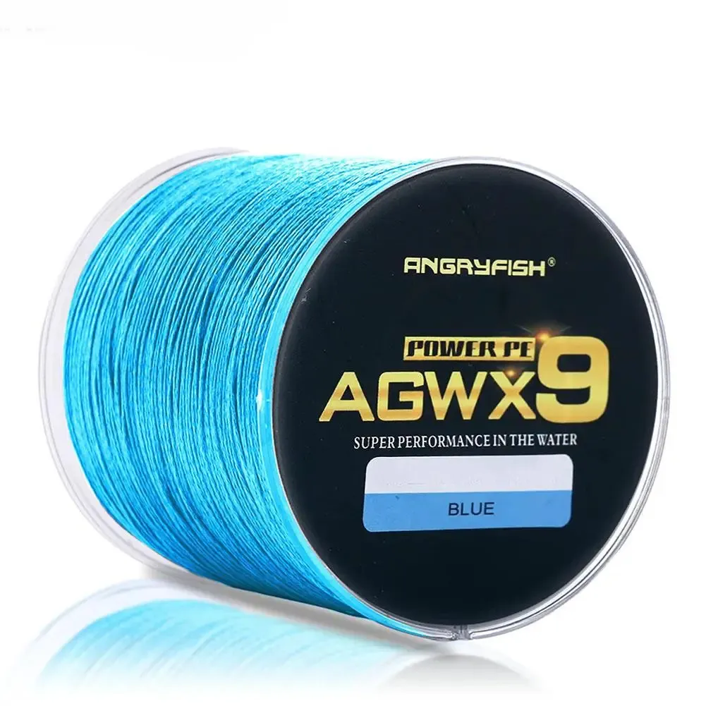 Angryfish Agwx9 500m Best Braided Fishing Line Fishing Line Super Strong,  Wear Resistant PE Lure For Fishing Enthusiasts Dropship 231016 From Bao05,  $13.83