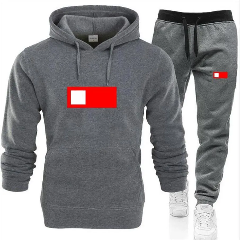 Designer Tracksuits Mężczyźni Ustaw luksusowe 2 -częściowe stroje męskie damskie dresowe mody joggingowe modyfikowane bluzę z kapturem 250J