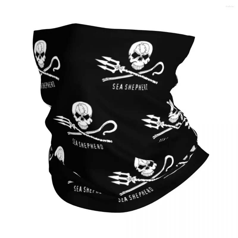Шарфы Череп Пиратская бандана на шею Маска с принтом Шарф Многофункциональная повязка на голову для бега Унисекс Ветрозащитный шарф для взрослых
