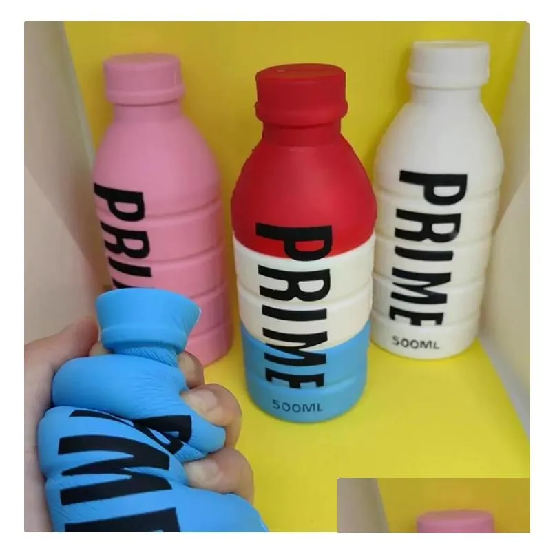 Other Festive Party Supplies 15Cm Anti- Prime Drink Bottle Plushie Relief Squeeze Toy Soft Stuffed Latte Americano Coffee Kids Bir Dhgwn