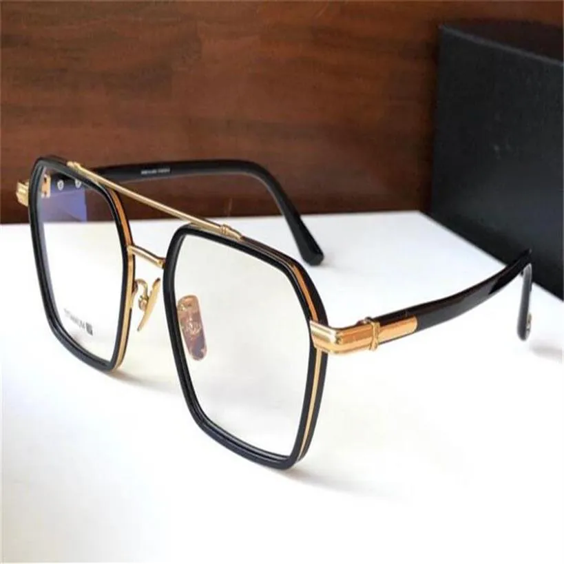 Säljer retrooptik Eyewear 5225 Square Titanium Frame Optical Glasses Recept mångsidig Eyew Generous Style Top Quality Wit280J