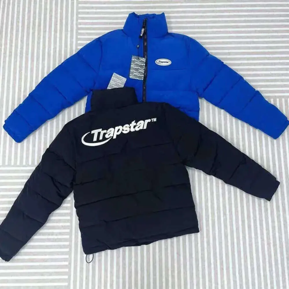 Bester Favorit 2023ess Winter Herren Thermomantel Trapstar Jacke Hyperdrive Puffer Jackwet-weiße Buchstaben Top Qualität bestickt Damen