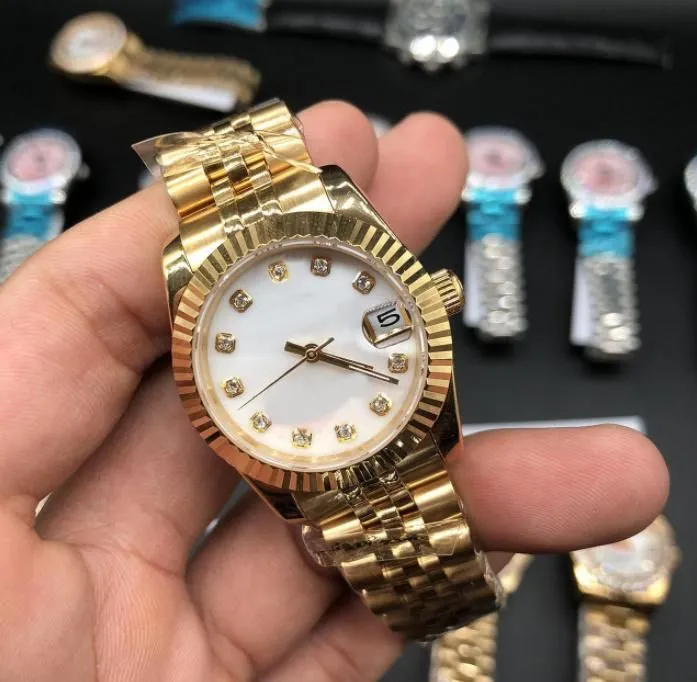 U1 Top AAA Women Watches Sapphire Crystal Automatic Mechanical 69178 High Quality Datejust Watches Jubilee Gold Diamond Bezel Lady Watch Gift 26mm Montre De Luxe T02