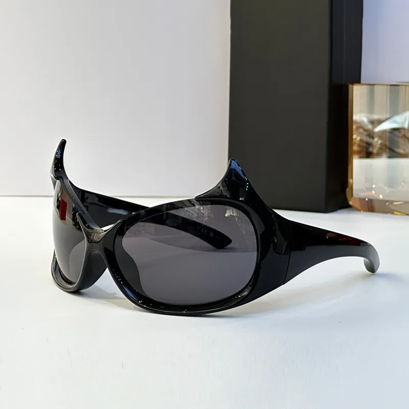 Catwoman óculos bb óculos de sol designer mulheres óculos de sol dos homens novo estilo bullwinkle tendência moderna aparência única óculos de sol de alta qualidade lunette luxe