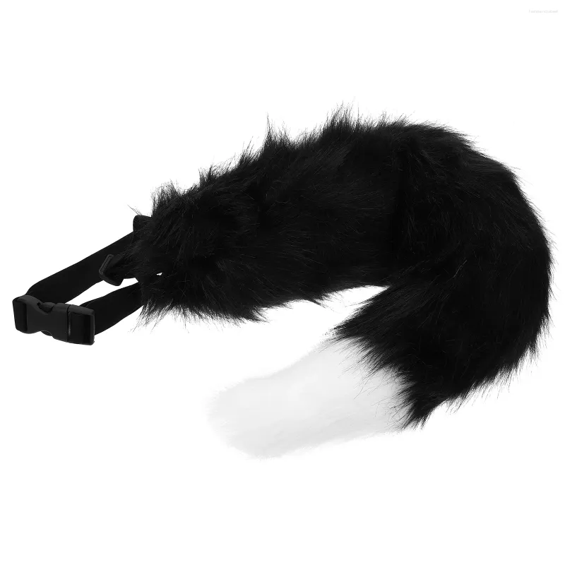 Pendant Necklaces Tail Prop Tails Decor Artificial Cosplay Animal Plush Supplies Squirrel