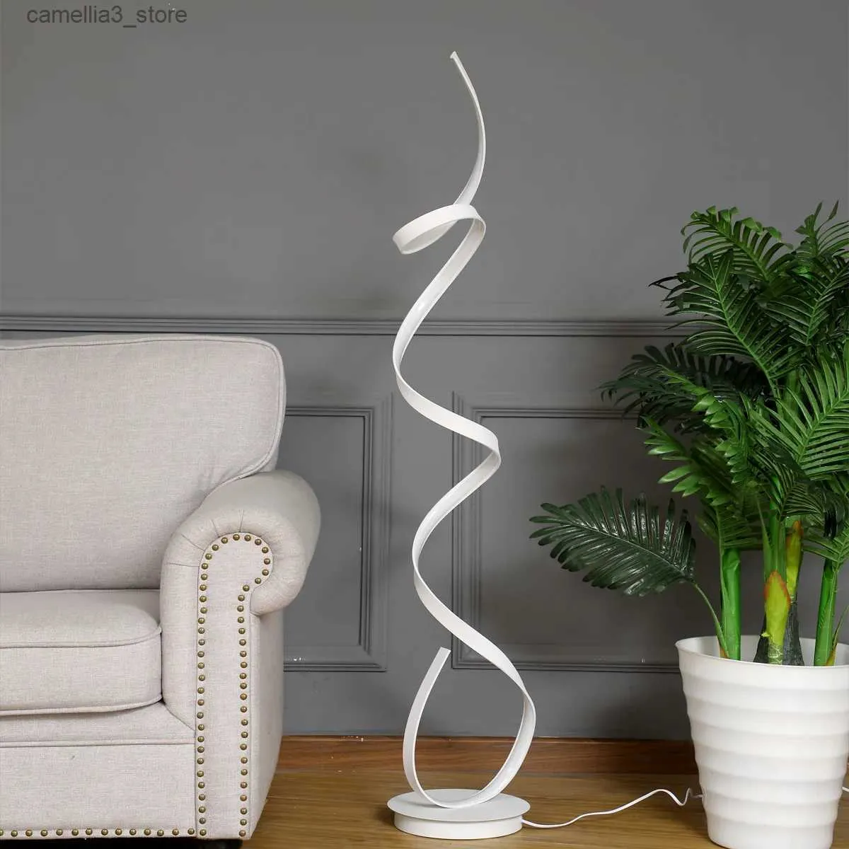 Floor Lamps Modern light luxury LED living room floor lamp study office home decoration personality atmospheric bedroom bedside lighting Q231016