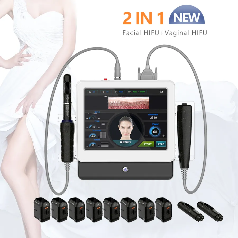 Vaginal Tightening HIFU Skin Tighten machine 3D HIFU Face Lift Wrinkle Removal High Intensity Focused Ultrasound Machines