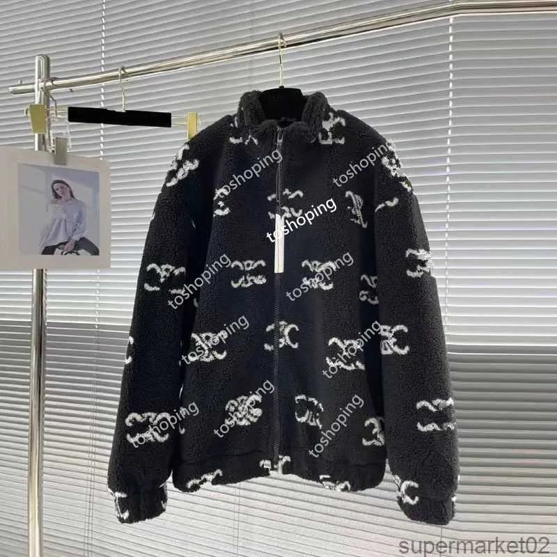 2023 New Women 's Jacket Fashion Designer Cleines Letter 남자와 여자 캐주얼 바람 방전 따뜻한 코트 01