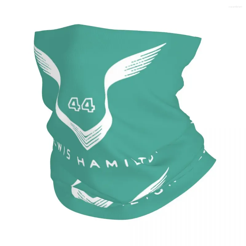 Szaliki Hamilton 44 Hammer Time Bandana Neck Gaiter Printed Racing Game Mask Scarf Multi-Use Pałąk rowerowy unisex dla dorosłych wiatrówek