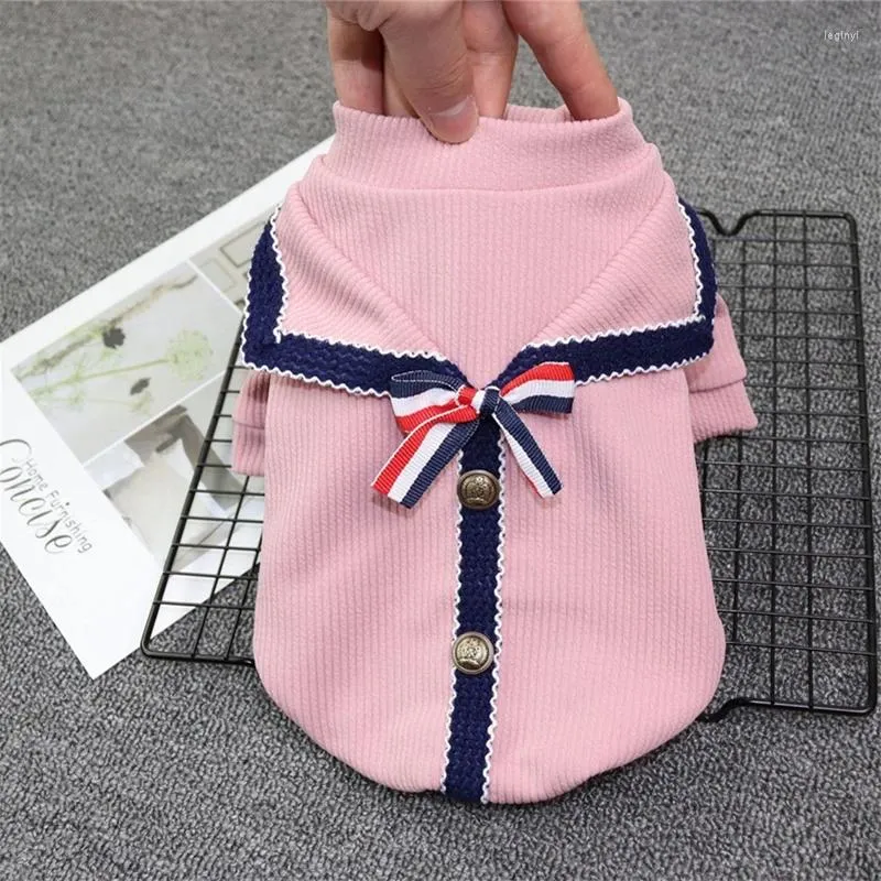 Dog Apparel Sweater Clothes For Small Dogs Winter Warm Pet Clothing Puppy Cat Sweatshirt Chihuahua Costume Coat Cute Student Outfit