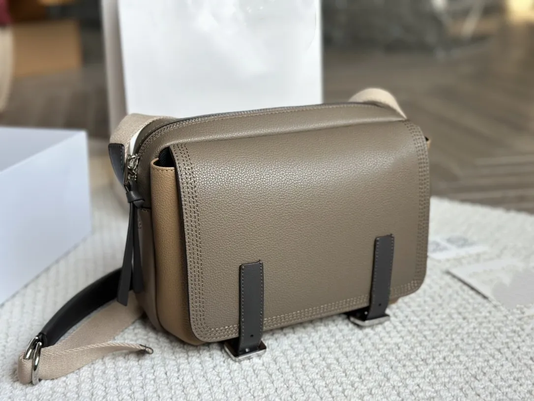 Neue Designer Tasche Männer Briefträger Tasche Pendler Taschen Frauen Schulter Taschen Umhängetaschen Geldbörse Leder Handtasche Aktentasche Geldbörse