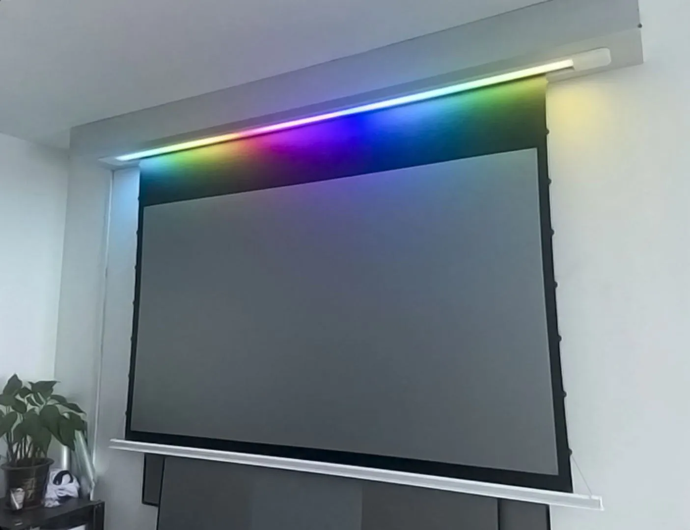 Como armar estructura de pantalla translucida para proyector