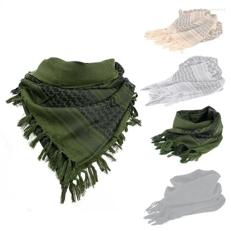 Foulards Foulard tactique arabe Foulard chaud et résistant au froid en plein air pour les fans militaires Foulard Hommes