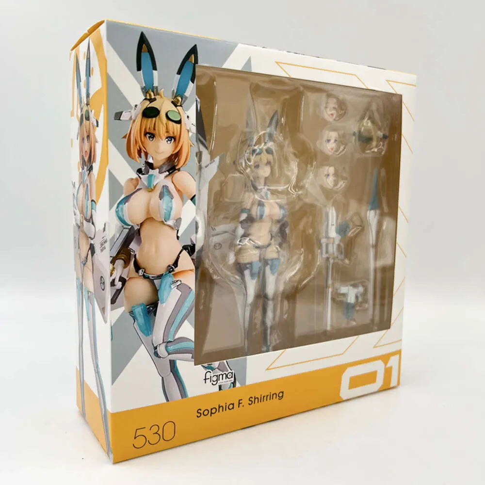 アクション図：バニースーツソフィアF.シャーリングアニメガール