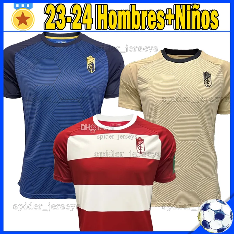 23 24 Granada CF Soccer Jerseys A.Puertas Callejon Uzuni 2023 2024 F.Diedhiou