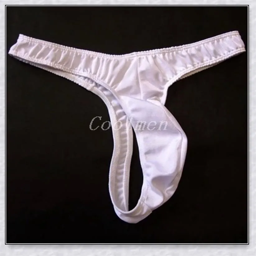 Whole- New Sexy Mens Underwear Nylon Spandex Mens Mini G Strings Gay Male Thongs Erotic Underwear Jockstraps for men216n