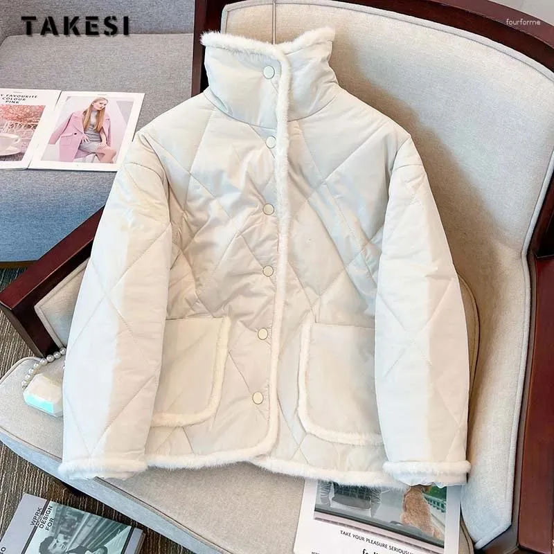 Casacos de Trench das Mulheres 2023 Outono Inverno Coreano Estilo Chique Único Breasted Xadrez Jaqueta Sólida para Mulheres Senhora de Escritório Outerwear Moda