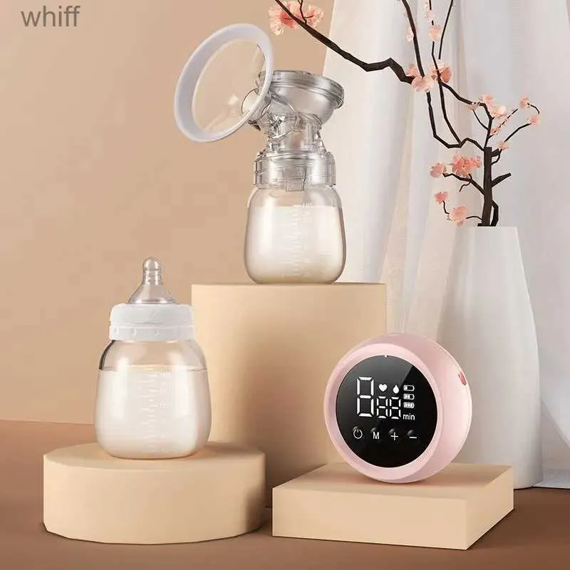 Breastpumps Portable Electric Breast Pump Baby Breast Feed Milker Milk Bottle Mom Automatic Electric Milker Comfort Breastfeeding BPA FreeL231119