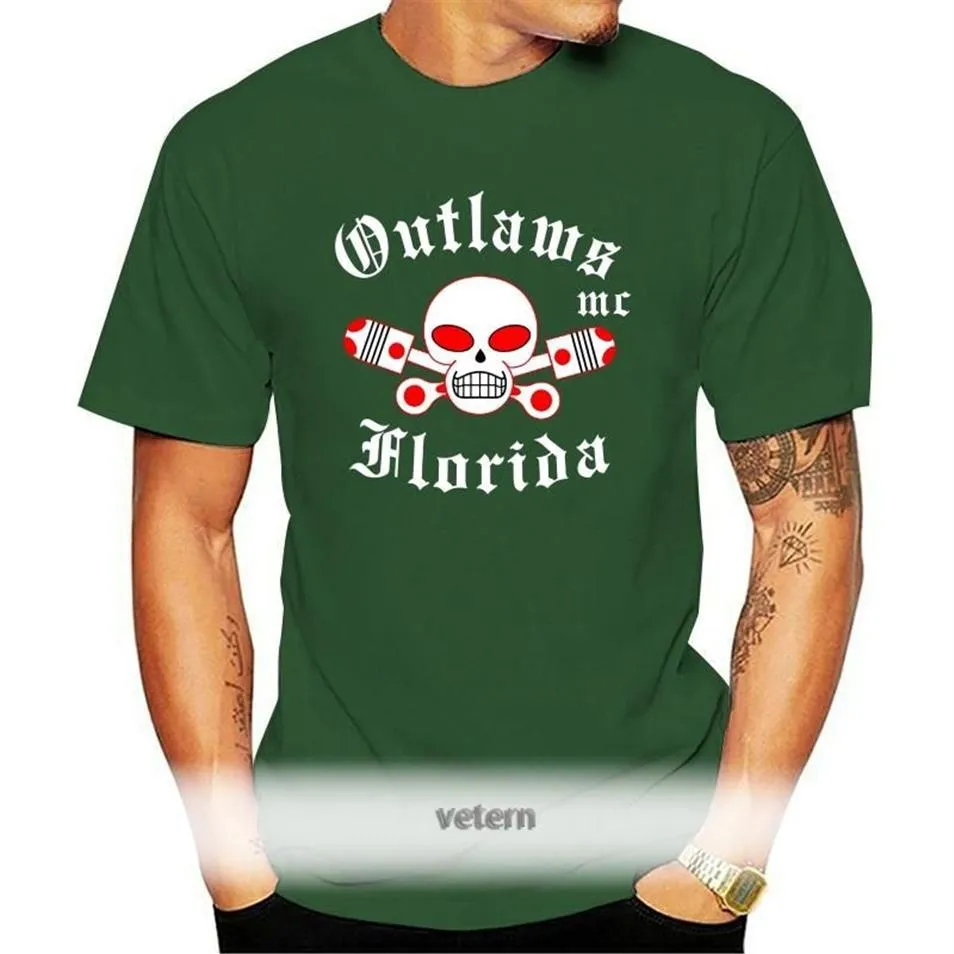 T-shirts Hommes Hommes T-shirt Soutenez vos hors-la-loi locaux Floride Mc Sh Femmes Tshirt227b