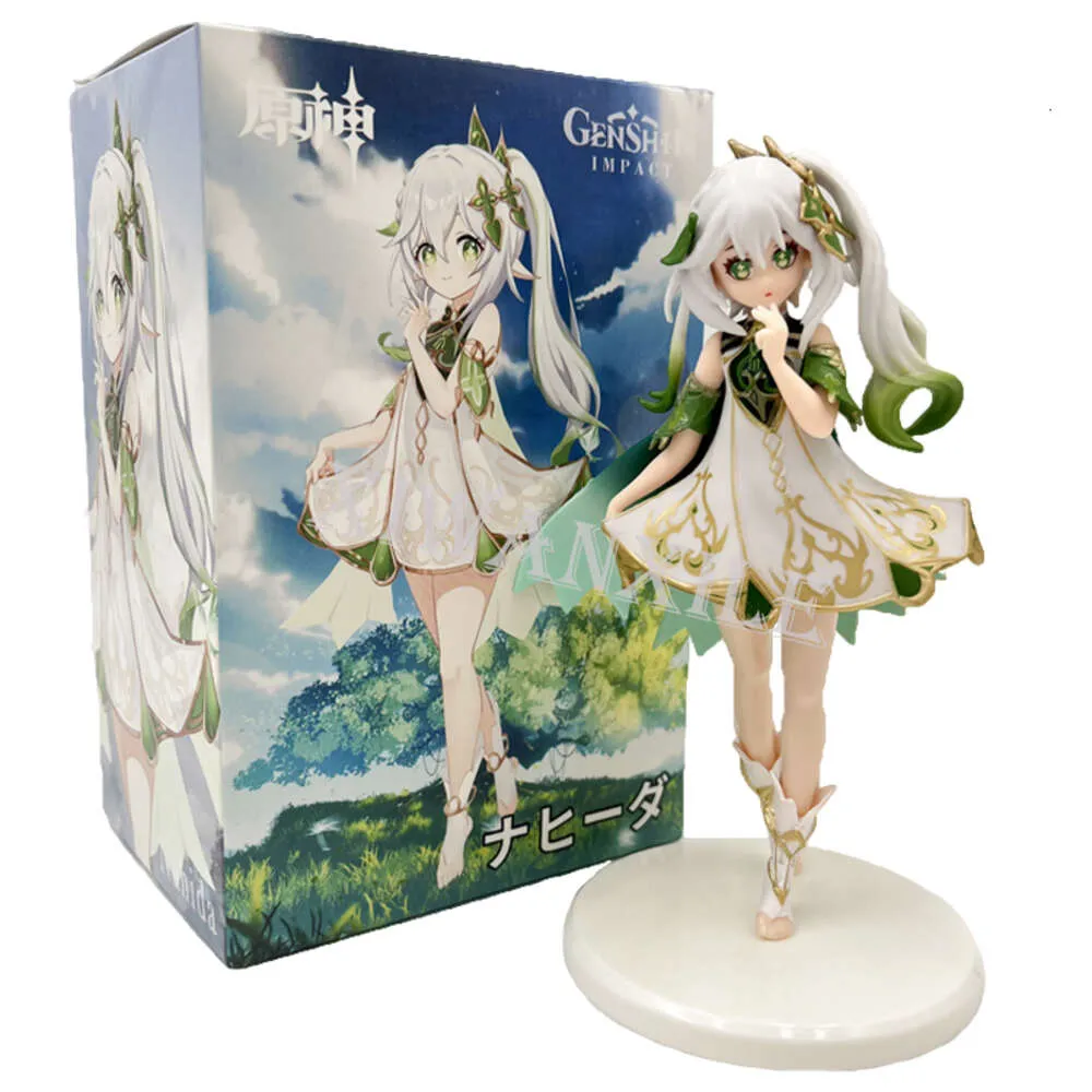 MABAIUDE Nahida Figure Statue, 17CM Cheongsam Style Girl Figures Model Anime Game...