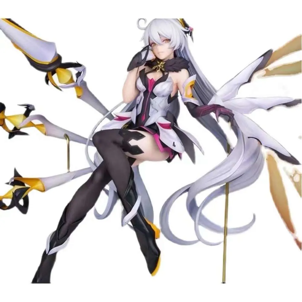 Brinquedos de dedo 24cm alter houkai 3rd kiana kaslana sexy anime figura houkai gakuen herrscher do vazio kiana figura de ação modelo boneca brinquedos