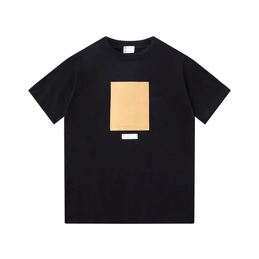 2022 Erkek Tişörtleri Yaz Moda Erkekler Kadın Tasarımcıları Tişörtler Erkekler için Luxurys Mektup Aplike Tshirts Giyim Sho244s