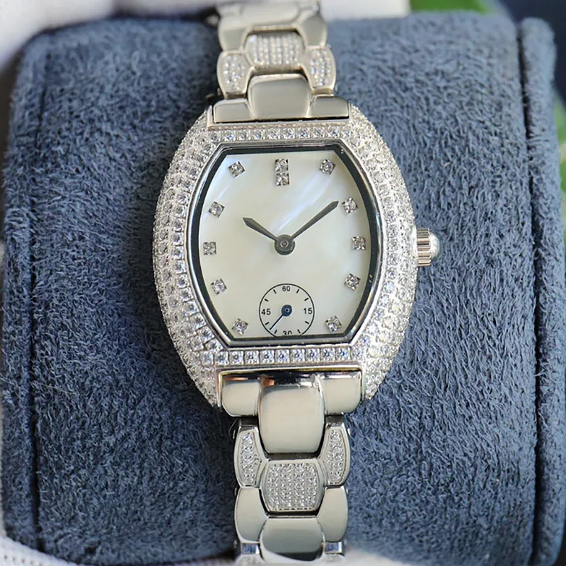 Women Watch Quartz Movement Designer Watches For Ladies 27x32mm Montre De Luxe Fashion Wristwatch Classic Business Stainless Steel Wristband