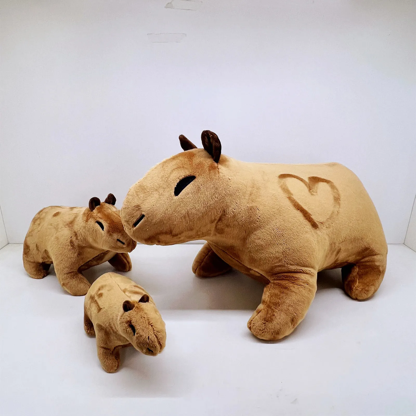 18 cm Simulatie Capybara Speelgoed Leuke Pluizige Pop Zachte Knuffel Kinderen Verjaardagscadeau Thuis Room Decor 231016