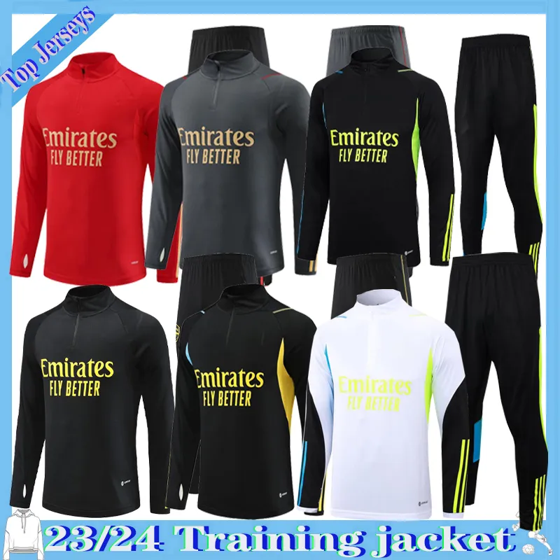 2023 2024 Arsen PEPE SAKA Soccer Tracksuit Gunners Training Suit 23 24 ODEGAARD TIERNEY Men