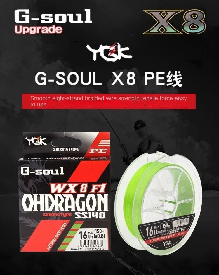 High Quality Blue/Green Braided Fishing Line Fishing Line Sinking Type