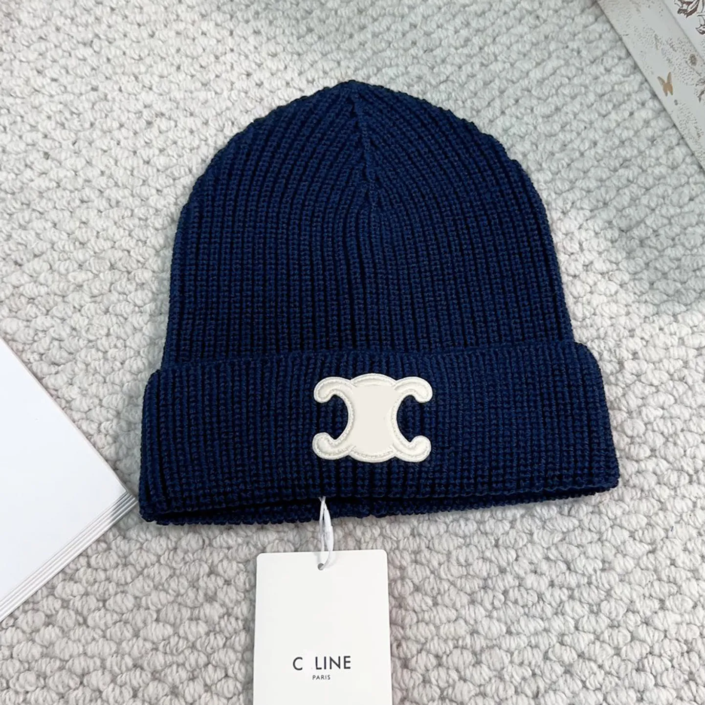 lyx stickad hatt män kvinnor vinter cel beanie caps casual motorhuv tjock stickad klassisk sport fast färg unisex varm hatt bra