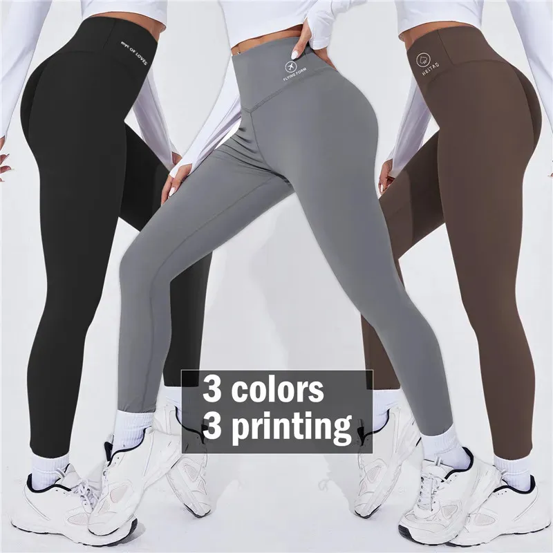 Leggings da donna a vita alta Yoga Leggins caldi Calzamaglia sportiva Donna termica Pantaloni da corsa Sexy Butt Lifting Push Up Mutandine Palestra Fitness 231016