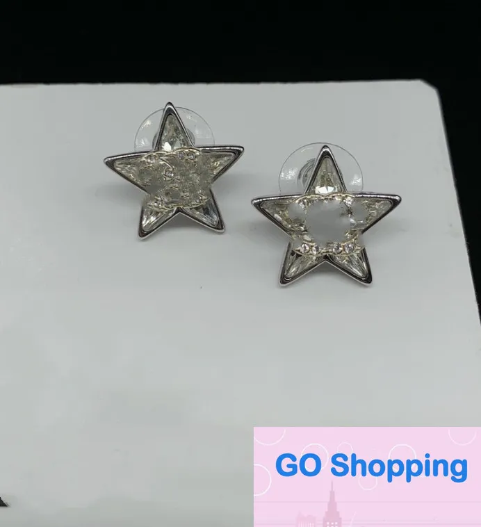 Boucles d'oreilles pentagramme assorties avec tout, fleur, perle, cœur, épingle en argent, vente directe