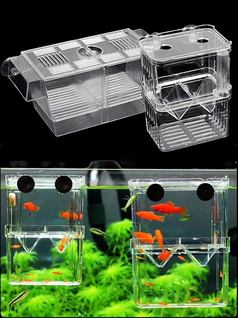 Breeder Box Aquarium Acrylic Fish Breeding Box Isolation Tank